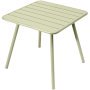 Luxembourg tuintafel vierpoot 80x80 Willow Green