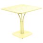 Luxembourg tuintafel 80x80 frosted lemon