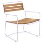 Surprising Teak fauteuil Marshmallow