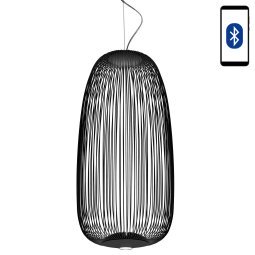 Spokes 1 MyLight hanglamp LED Ø32.5 zwart