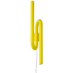 Tobia wandlamp LED met snoer geel