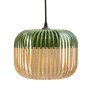 Bamboo Light hanglamp extra small Ø27 groen