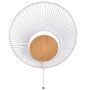 Oyster wandlamp white