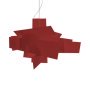 Big Bang hanglamp LED large rood