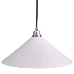 Cone Shade hanglamp Ø36 medium glanzend wit