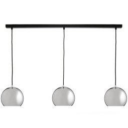 Ball Track 3 cluster hanglamp chroom