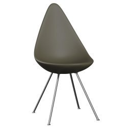 Drop Chair stoel olive green