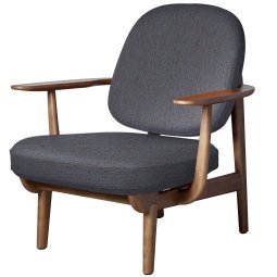 Fred JH97 fauteuil walnoten onderstel Christianshavn 1150