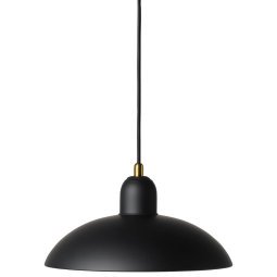 Kaiser idell 6631-P hanglamp Ø28.5 black brass