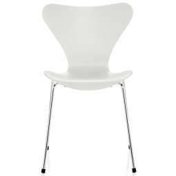 Vlinderstoel stoel chroom, coloured ash white