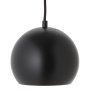 Ball hanglamp Ø18 mat zwart