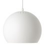 Ball hanglamp Ø25 mat wit