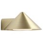 Grasp wandlamp brass