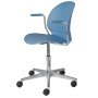 NO2 Recycle, NO2-31 stoel swivel armchair lichtblauw