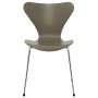 Vlinderstoel stoel chroom, coloured ash olive green