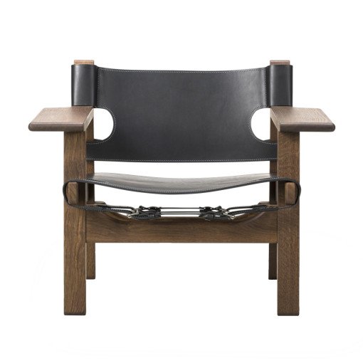 The Spanish Chair fauteuil smoke oak oiled black