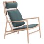 Dedo lounge chair whitewash Main Line Flax Greenford  32