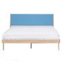 Fawn bed 180x200 cotton webbing blue
