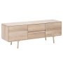 Fawn dressoir tv-meubel 180x45x65 whitewash