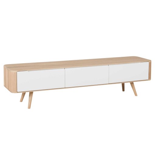 Ena dressoir tv-meubel 180x42 whitewash