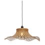 Ibiza hanglamp Ø65 large zwart/naturel