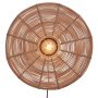 Tanami wandlamp medium naturel