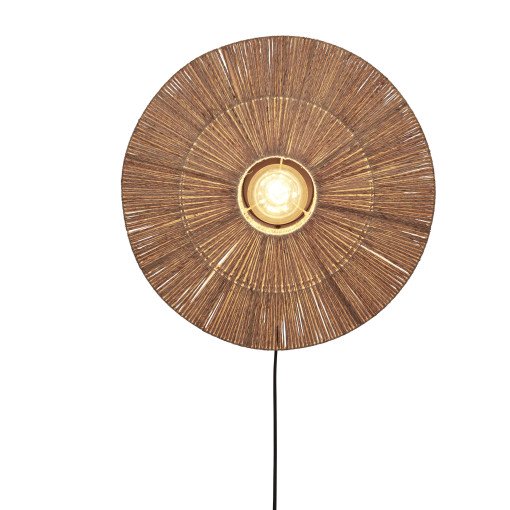 Iguazu wandlamp large naturel