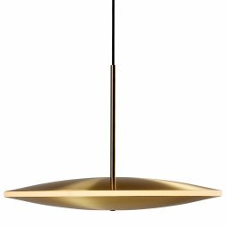 Chrona Dish 17 Horizontal hanglamp Ø42 messing