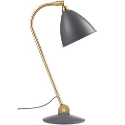 Bestlite BL2 bureaulamp messing/grijs