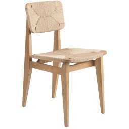 C-chair stoel papercord oak oiled