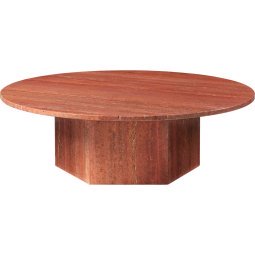 Epic salontafel Ø110 burnt red