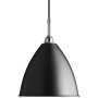 Bestlite BL9 hanglamp medium Ø21 chroom/zwart