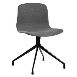 About a Chair AAC11 gestoffeerde stoel, onderstel zwart, Steelcut Trio 153