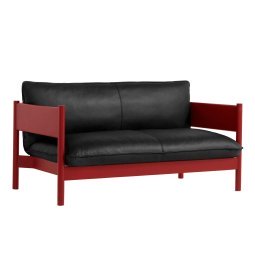 Arbour Club Sofa 2-zits bank rood gelakt beuken Nevada NV050