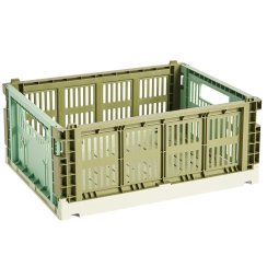 Colour Crate Mix opberger M Olive & Dark Mint