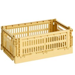 Colour Crate krat RE opberger S Golden Yellow