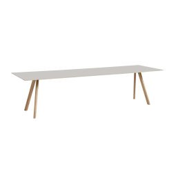 Copenhague CPH30 tafel 300x90, gezeept eiken, off white linoleum