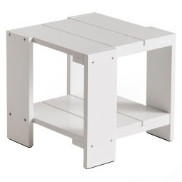 Crate bijzettafel white