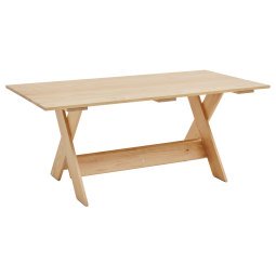 Crate eettafel 180x89,5 Natural