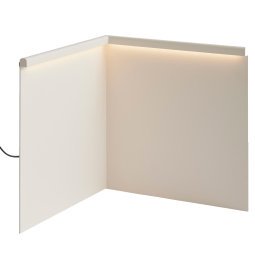 LBM Corner tafellamp LED Cream White