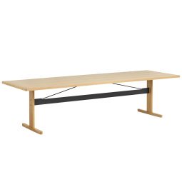 Passerelle tafel 300x95 eiken Black