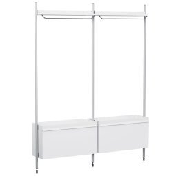 Pier System 1002 kast White/Clear