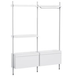 Pier System 1072 kast White/Clear
