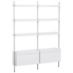 Pier System 132 kast White/Clear