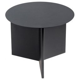 Slit Table Round bijzettafel zwart