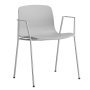 AAC18 stoel aluminium onderstel Concrete Grey