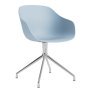 AAC220 stoel aluminium onderstel Slate Blue