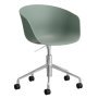 AAC52 bureaustoel aluminium onderstel Fall Green