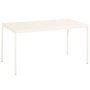 Balcony tuintafel 144x76 chalk beige