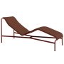 Quilted kussen voor Palissade chaise longue iron red
